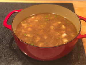 Making Cherchie's Chicken Pot Pie Soup