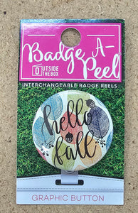 Badge-A-Peel Hello Fall