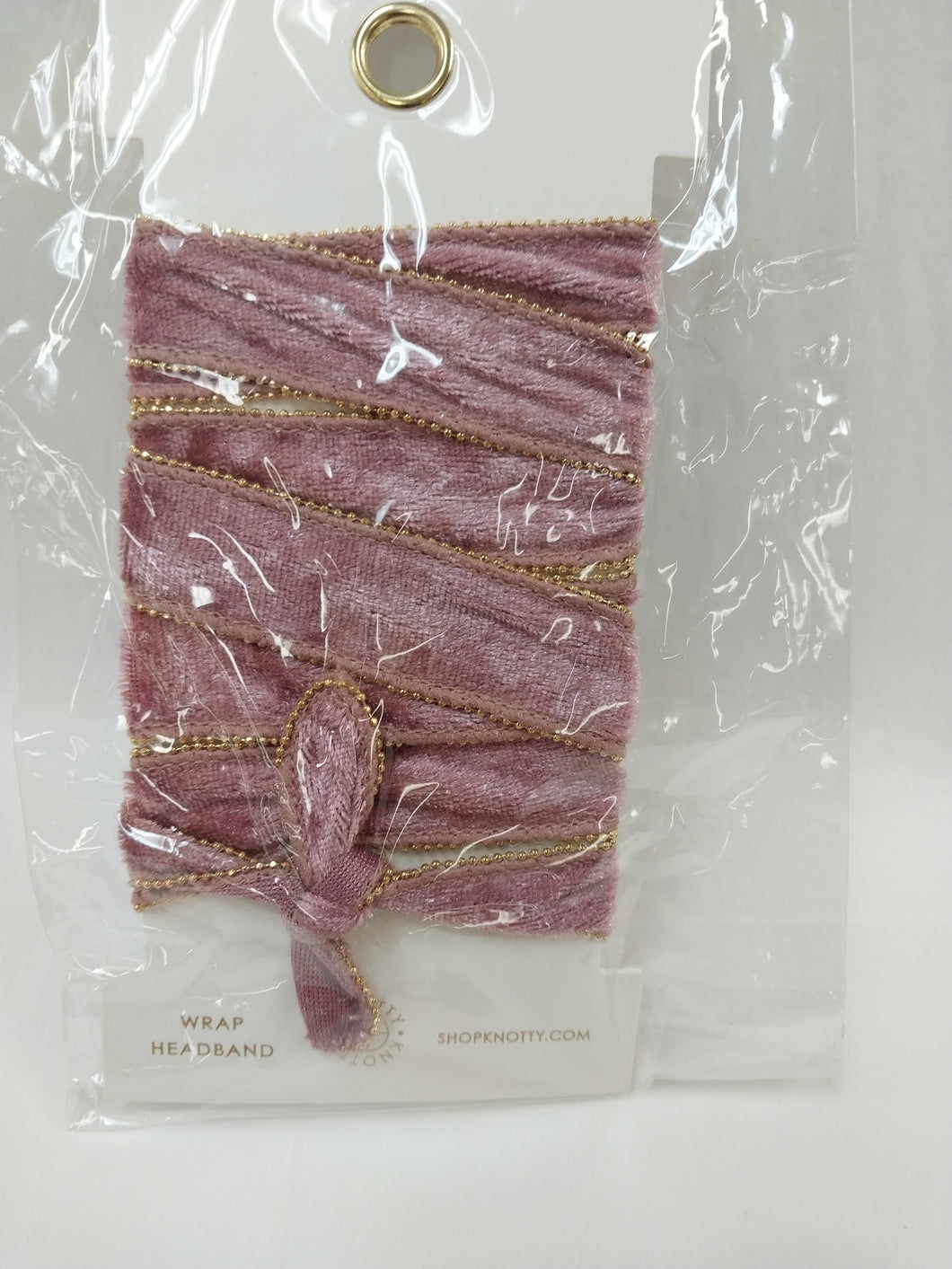 Knotty Wrap Headband - Blush