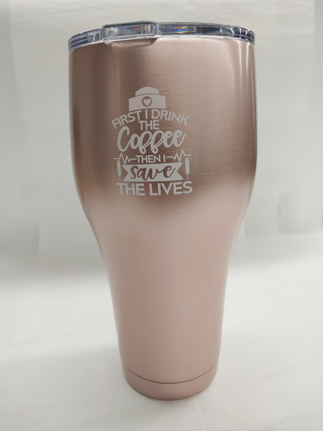 Coffee Then Lives Travel Mug