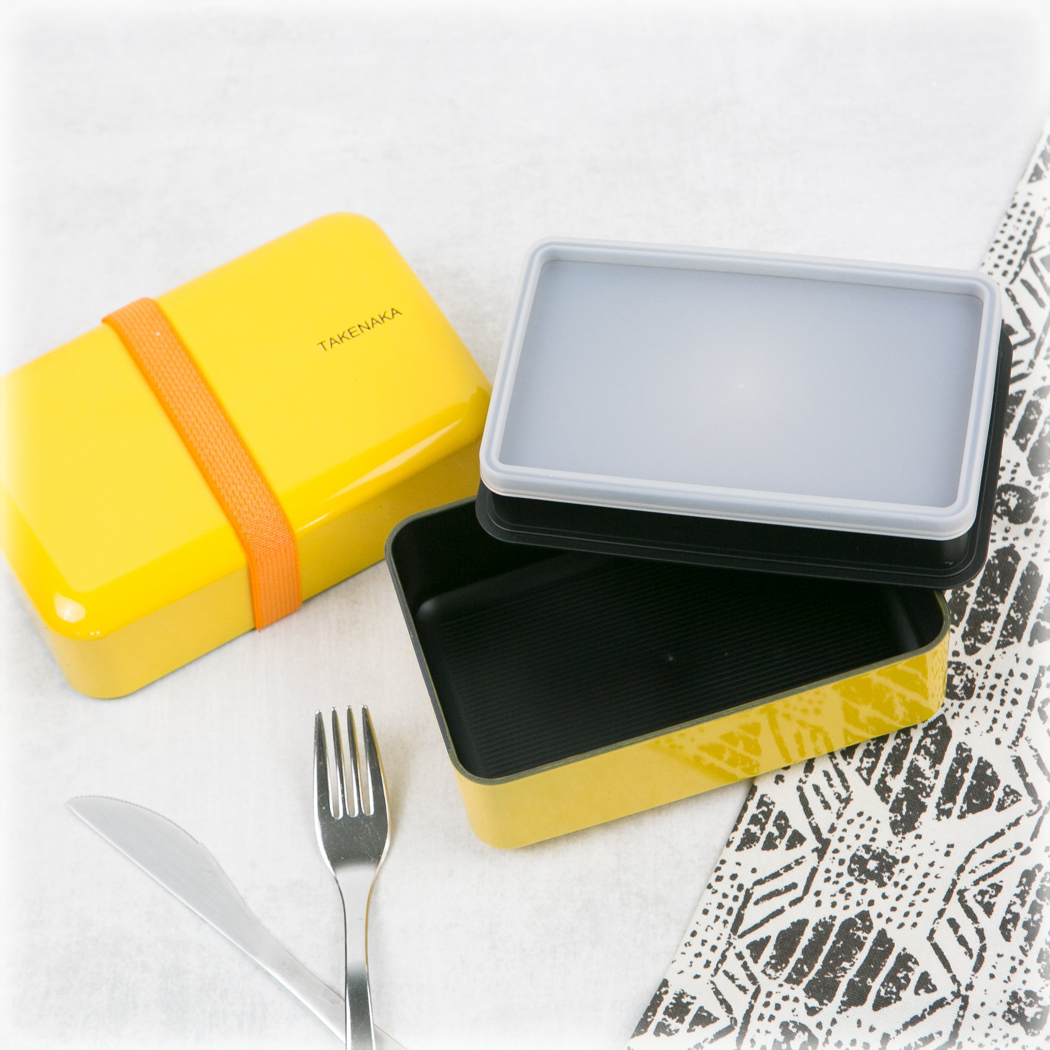  Topdrawer Takenaka Double Layer Bento Box, For Adults and Kids,  BPA Free, Biscuit: Home & Kitchen