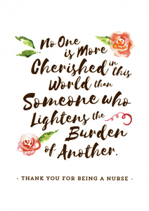Great Nurse Thank You Card Pack