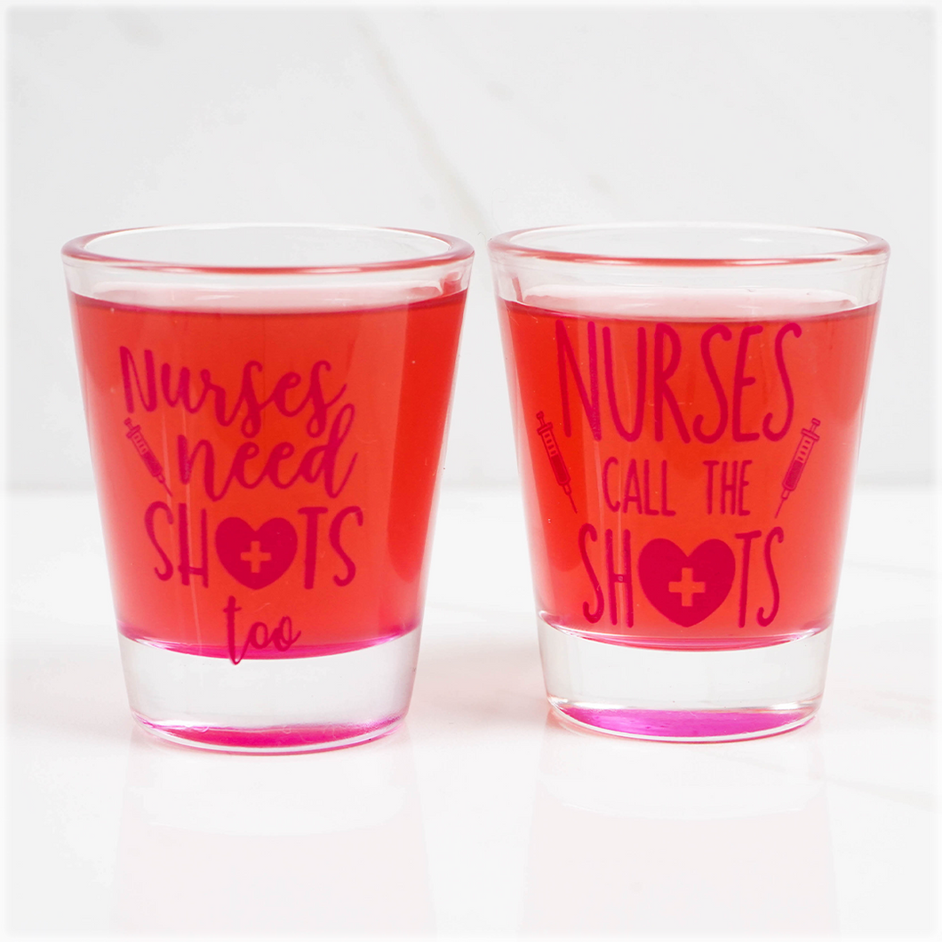 Nurse Shot Glass Set