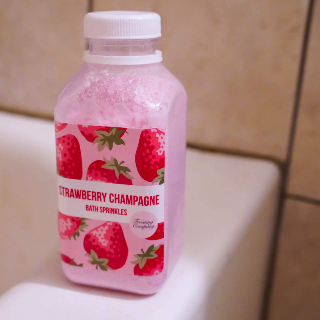 Strawberry Champagne Bath Sprinkles
