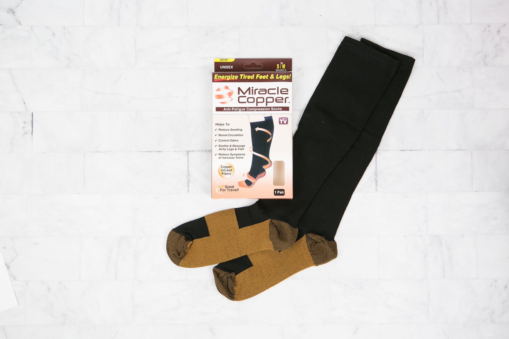 Miracle Copper Compression Socks – NurseLuxe